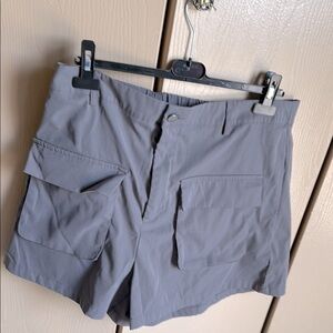 Plus Gray Cargo Shorts